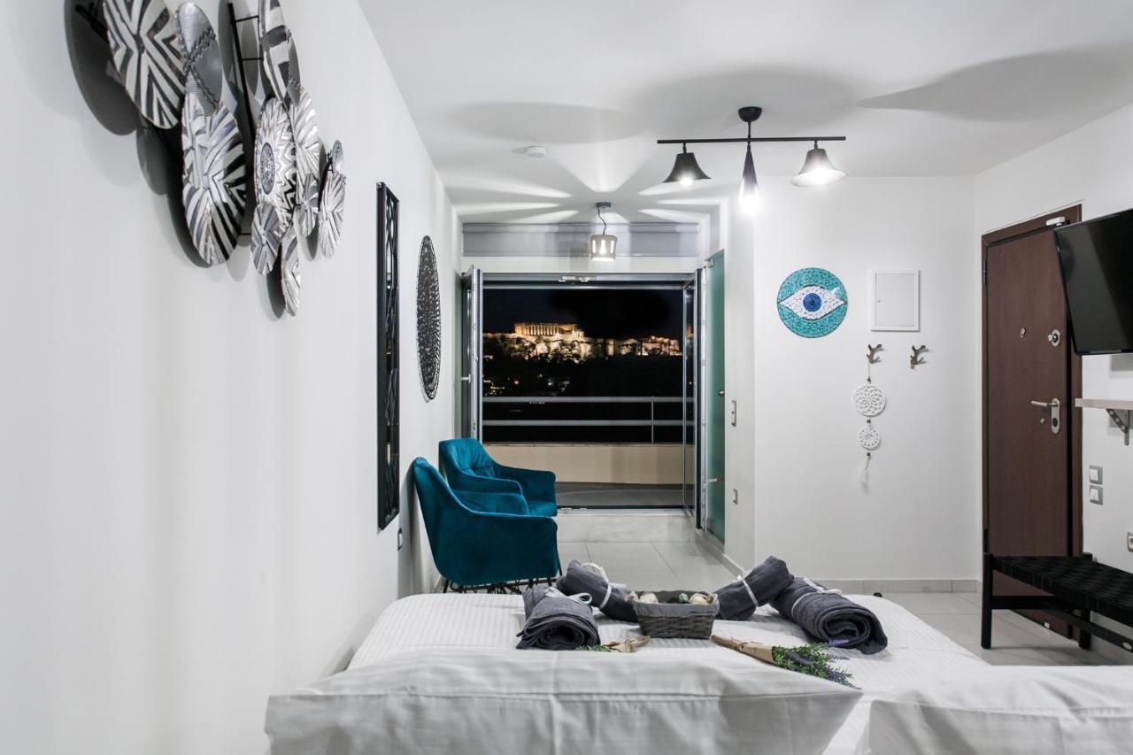 Gorgeous Retiré with Breathtaking Acropolis view! Appartamento Atene Esterno foto